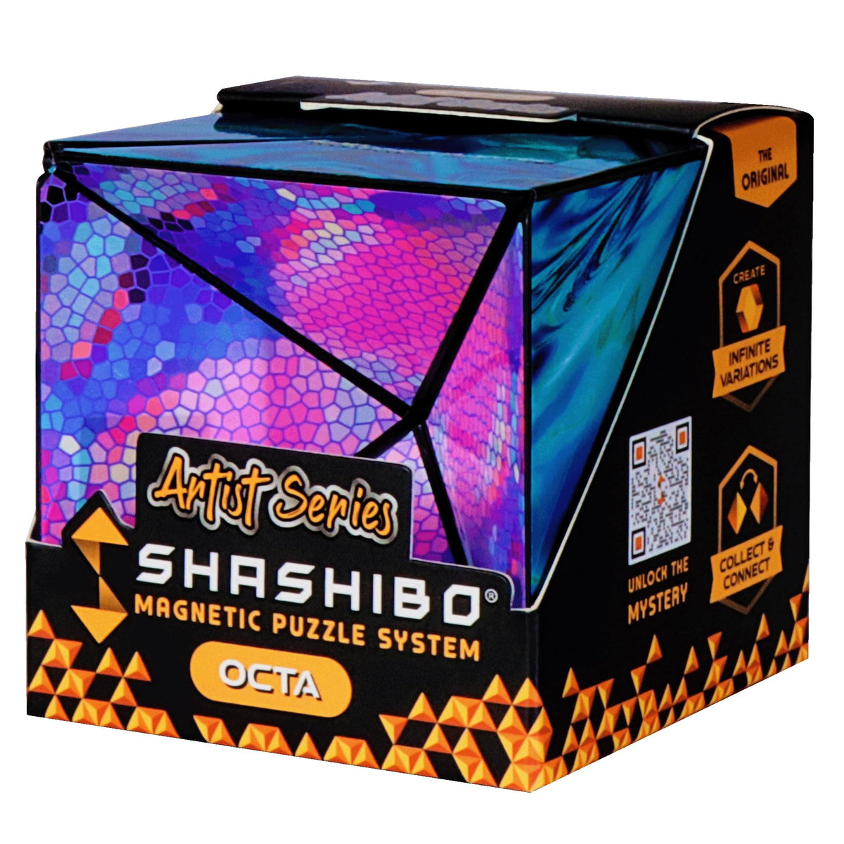 Shashibo DODECA Magnetic Puzzle Cube, Stress Relief Fidget Toy
