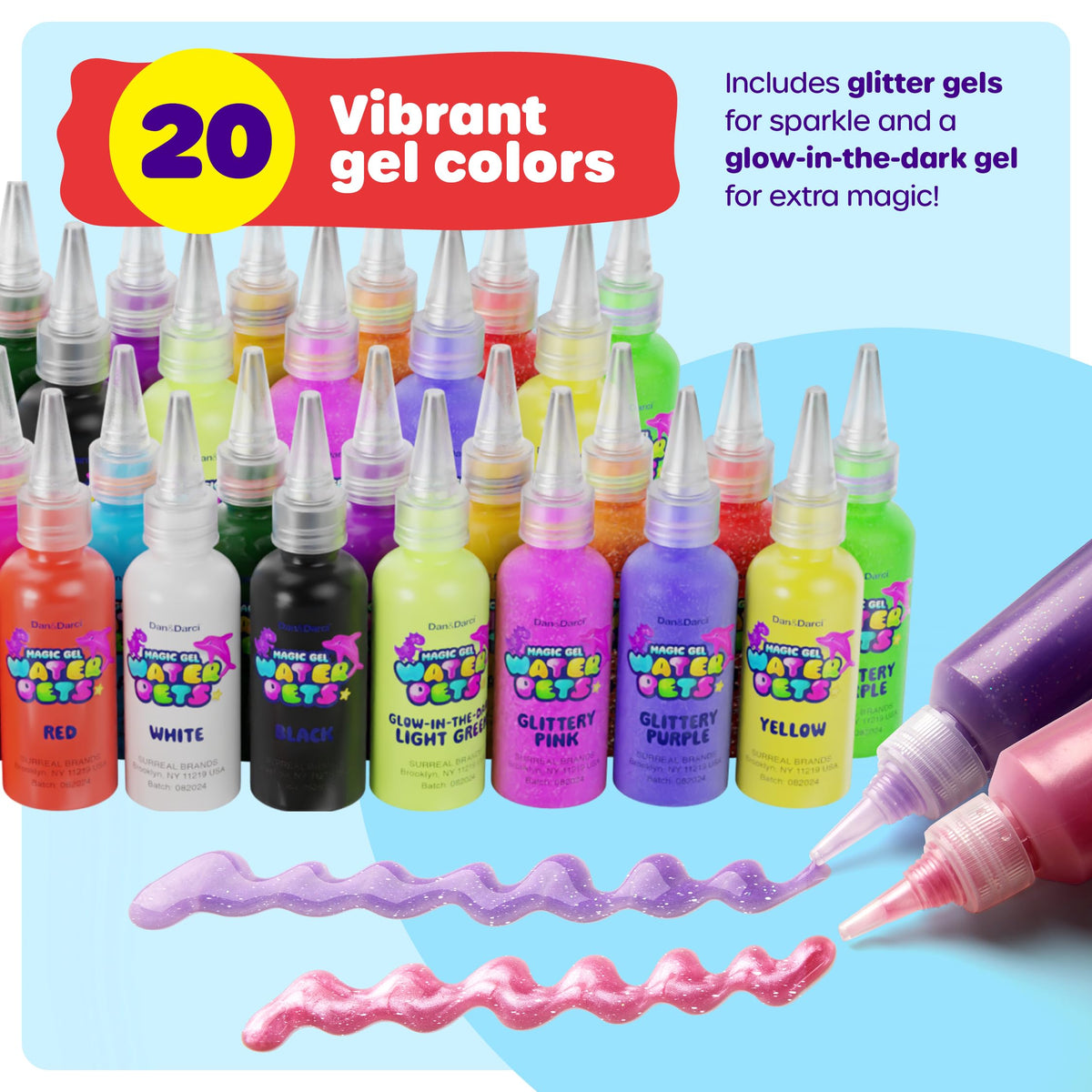 Dan&Darci Magic Gel Water Pets Kit - Birthday Gifts - Squishy Maker