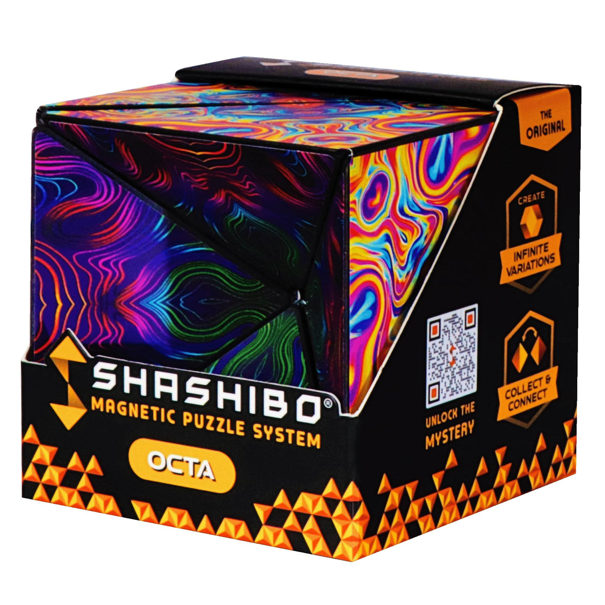 Shashibo DODECA Magnetic Puzzle Cube, Stress Relief Fidget Toy