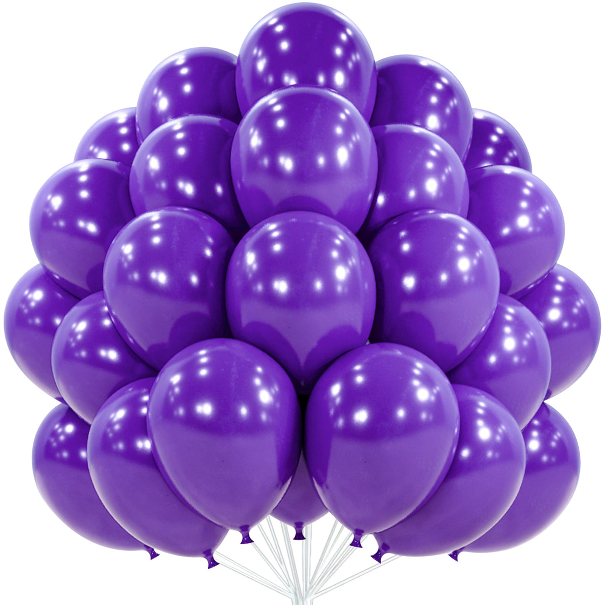 PartyWoo Red Balloons 50pcs Red Helium Latex Balloons 12 Inch