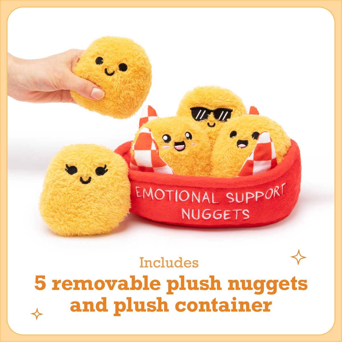 Emotional Support Pals Cheez-It, Cute Stuffed Animals by Relatable