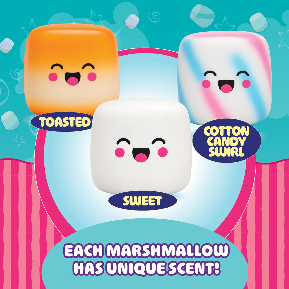Squeeze Please Scented Marshmallow Stress Relief Sensory Fidget Squishy Toy