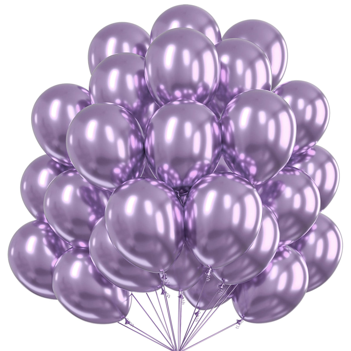 PartyWoo Red Balloons 50pcs Red Helium Latex Balloons 12 Inch