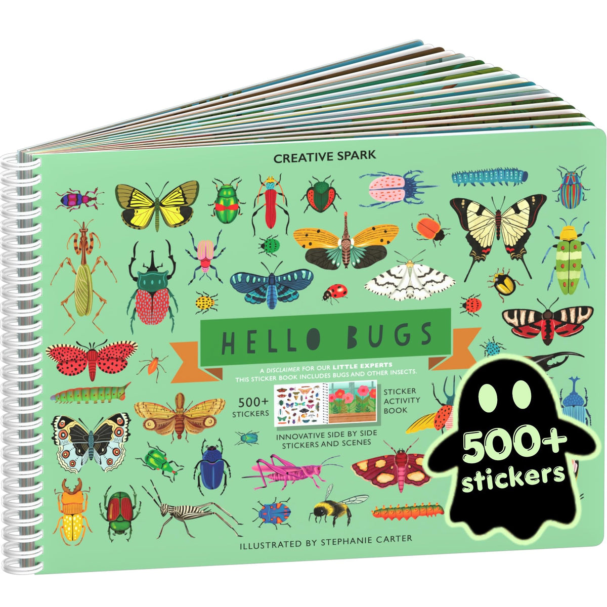 Cupkin Spooky Village Halloween Coloring & Sticker Book | 300+ Stickers
