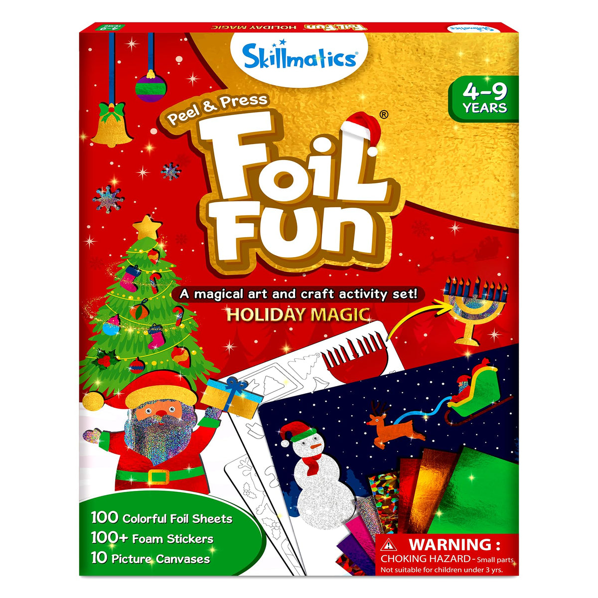 Skillmatics Foil Fun Disney Princess, Foil Art & Craft Kit, Gift for Kids