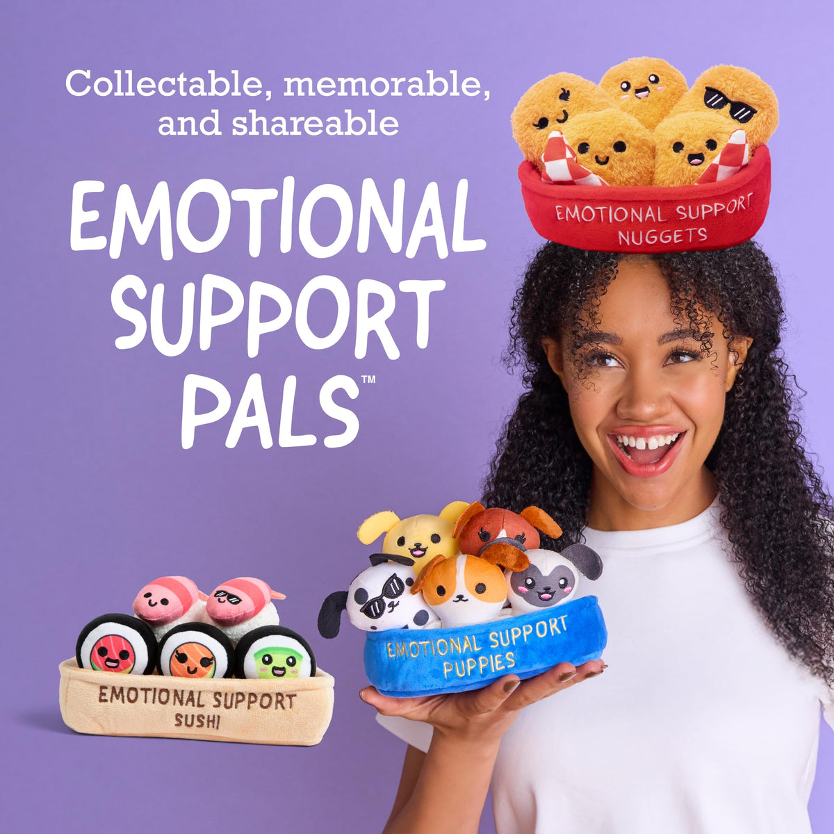 Emotional Support Pals Cheez-It, Cute Stuffed Animals by Relatable