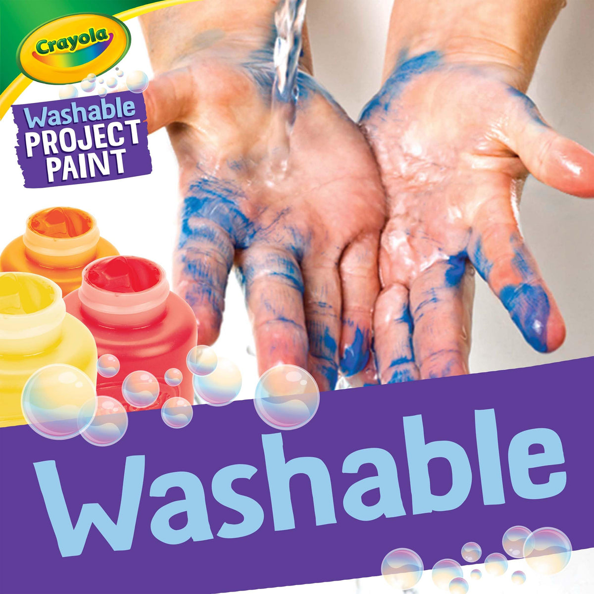 Crayola Paint Pendulum (30pcs), Washable Paint Kit, Kids Arts & Crafts, Art Toys for Girls & Boys, Gift for Kids, Ages 7+