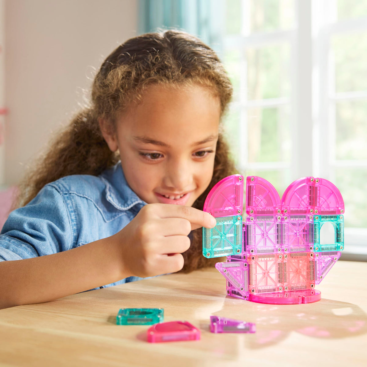 MAGNA-TILES microMAGS 24-Piece Spooky Travel Set, The Original Magnetic Building Brand