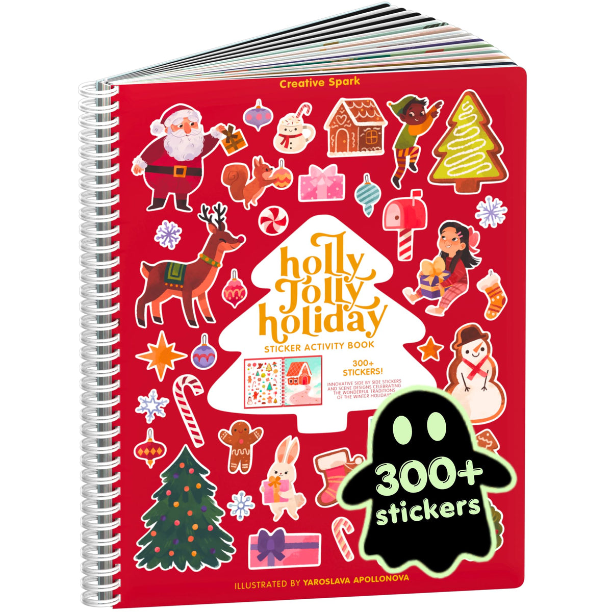 Cupkin Spooky Village Halloween Coloring & Sticker Book | 300+ Stickers