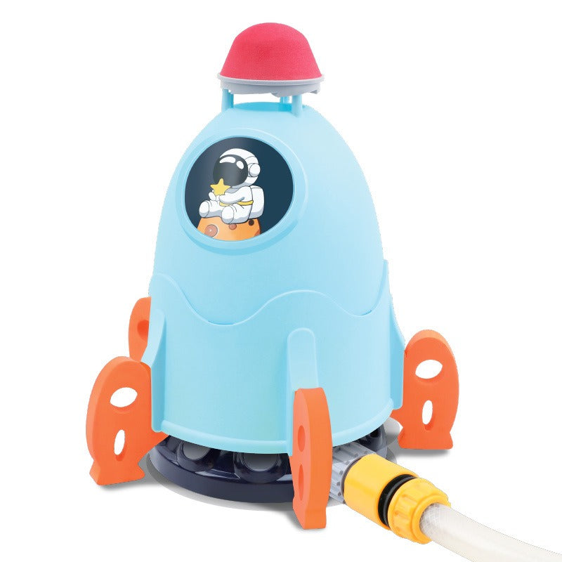 New Children's Outdoor Lift-Off Water Spray Toys Parent-Child Interactive Space Rocket Sprinkler Water Play Toys