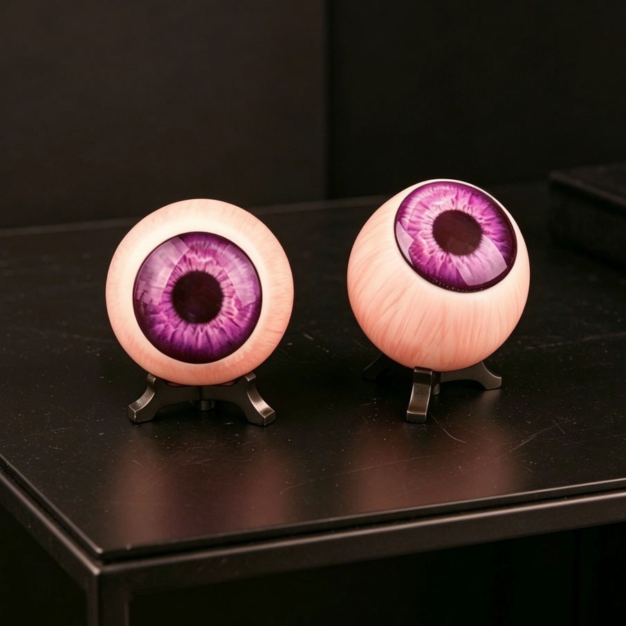 Halloween Realistic Eyeball Decorative Resin Creative Home Desktop Decoration Eye Prop