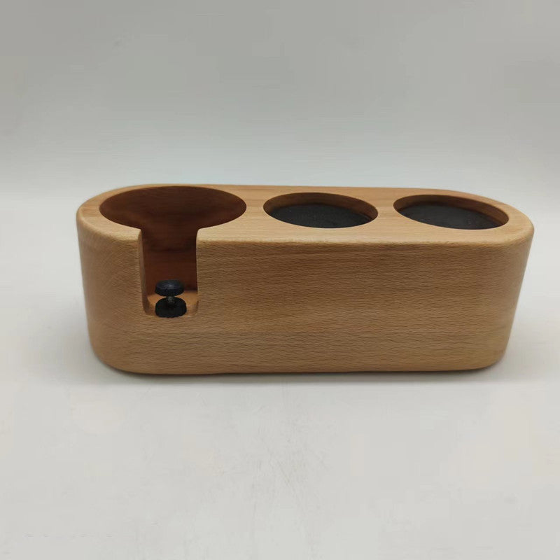 Espresso Press Holder Wooden Press Holder Bar Press Pad Coffee Machine Matching Appliance Handle Press Holder