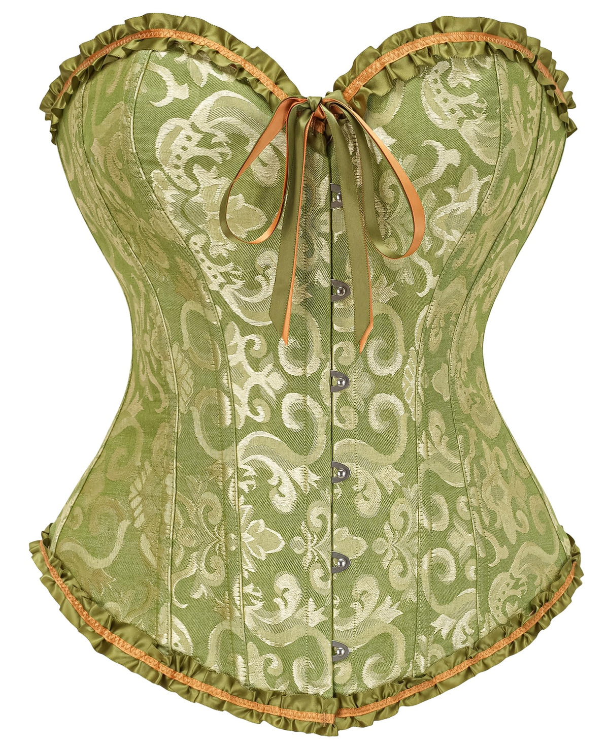 SZIVYSHI 14-Bone Overbust Corset Top