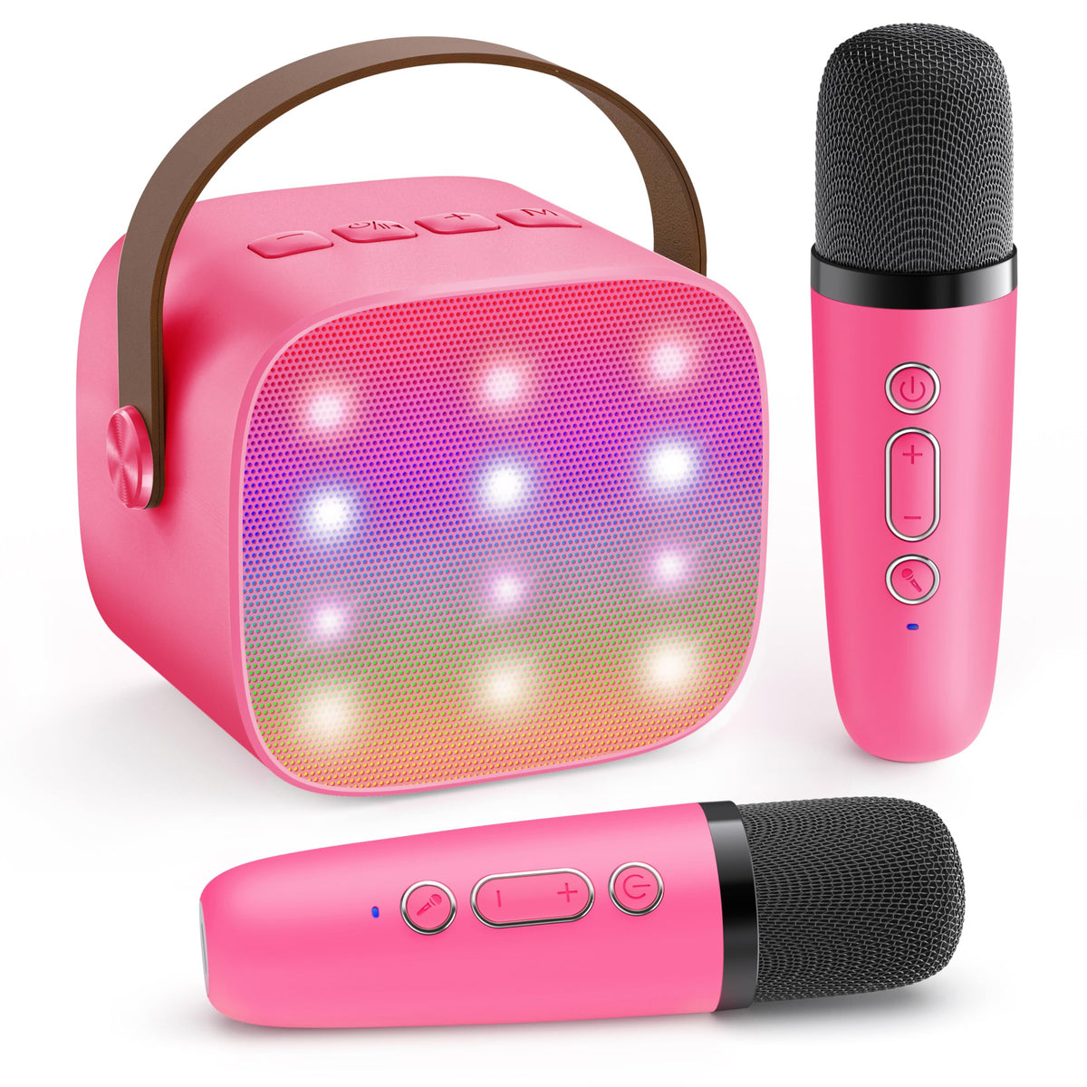 YLL Karaoke Machine for Kids, Birthday Gifts for Girls 3 4 5 6 7+Years Old