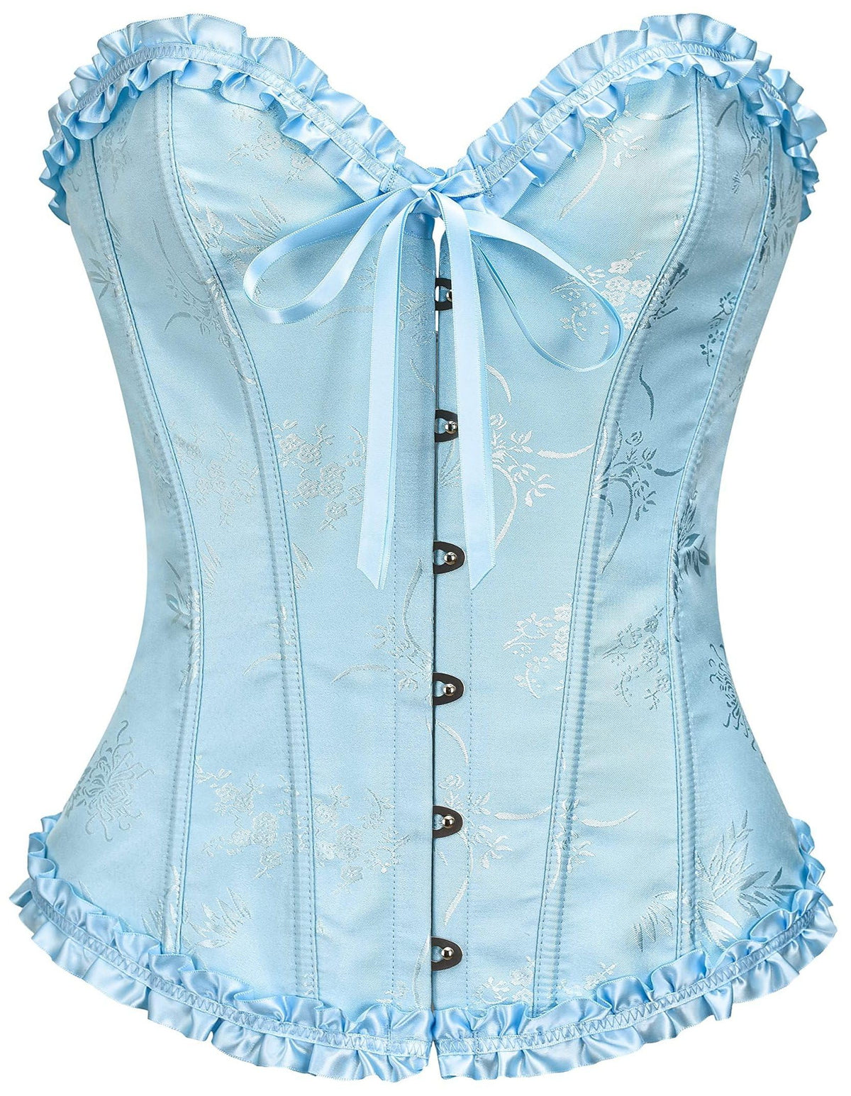 SZIVYSHI 14-Bone Overbust Corset Top