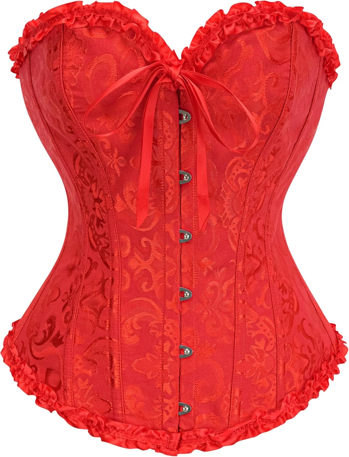 SZIVYSHI 14-Bone Overbust Corset Top