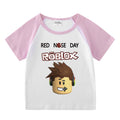 Children's summer short sleeved T-shirt