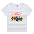 Children's summer short sleeved T-shirt
