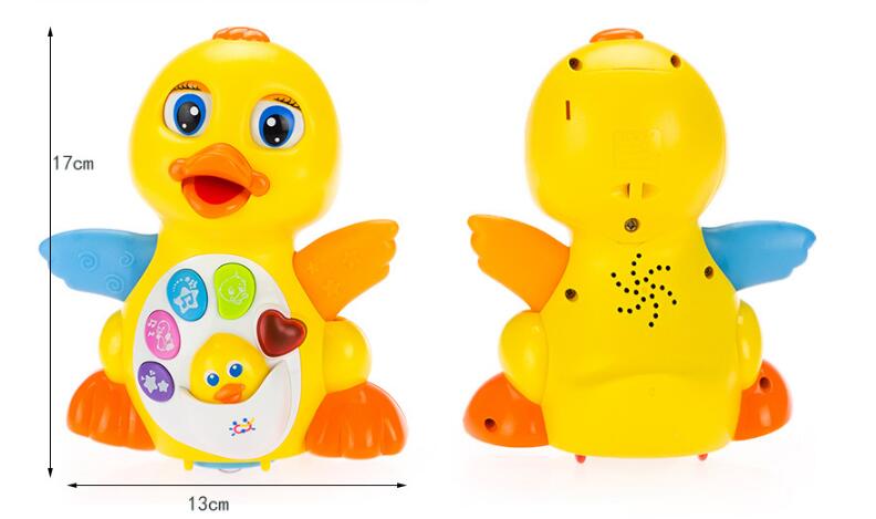 Baby Toys EQ Flapping Yellow Duck Infant Brinquedos Bebe Electrical Universal Toy for Children Kids 1 3 years old