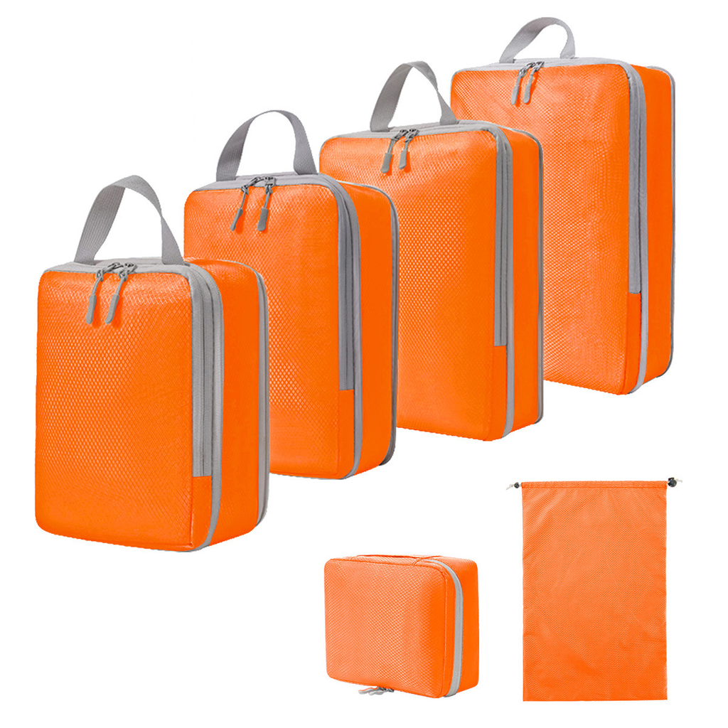 Compressed travel storage bag set, digital toiletries and cosmetics storage bag, shoes, luggage, clothing, travel storage bag