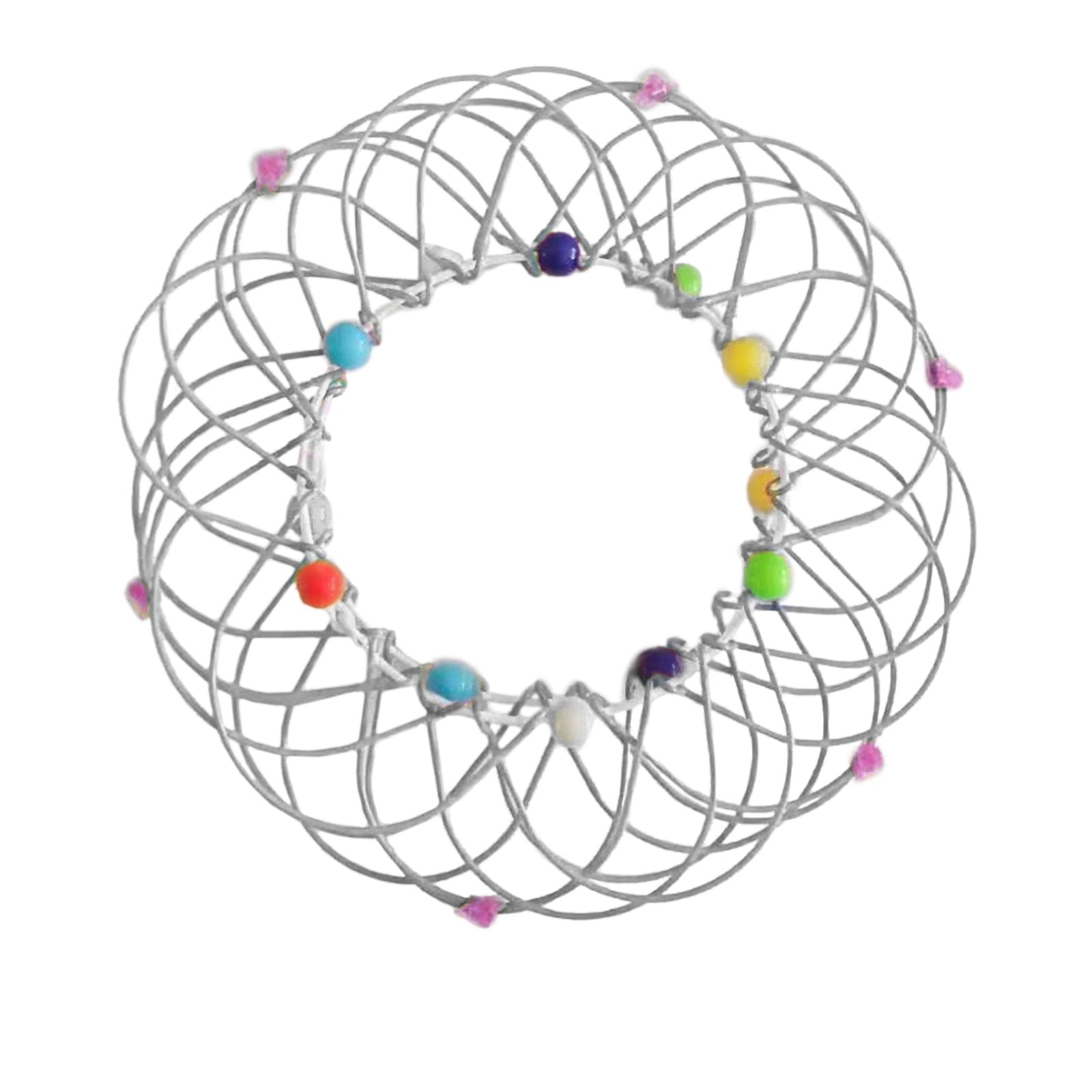 Fidget Toys Popit Make Magic Steel Iron Ring Decompression Flexible Basket Soft Magical Toys Anti Stress Kids Gifts Juguetes