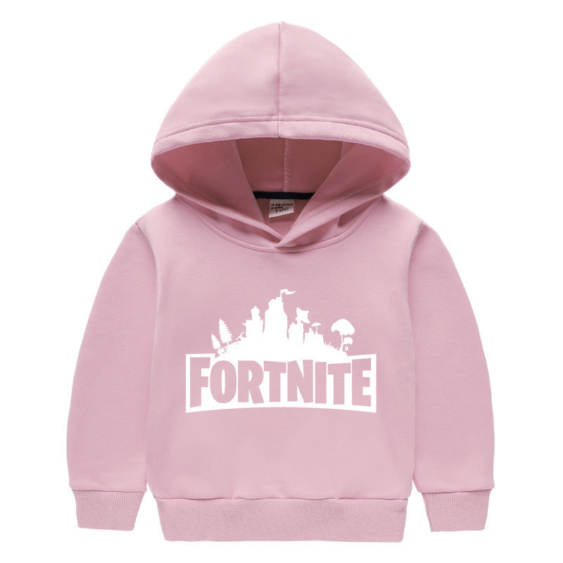 Children's hooded sweatshirt for autumn and winter