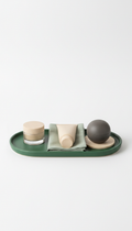 Forest Green Ceramic Tray