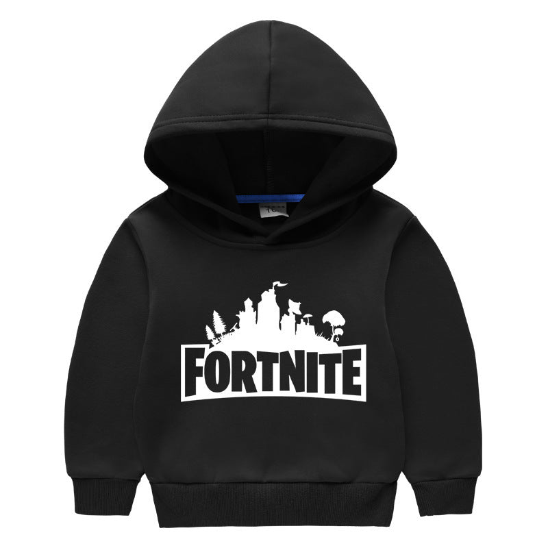 Children's hooded sweatshirt for autumn and winter