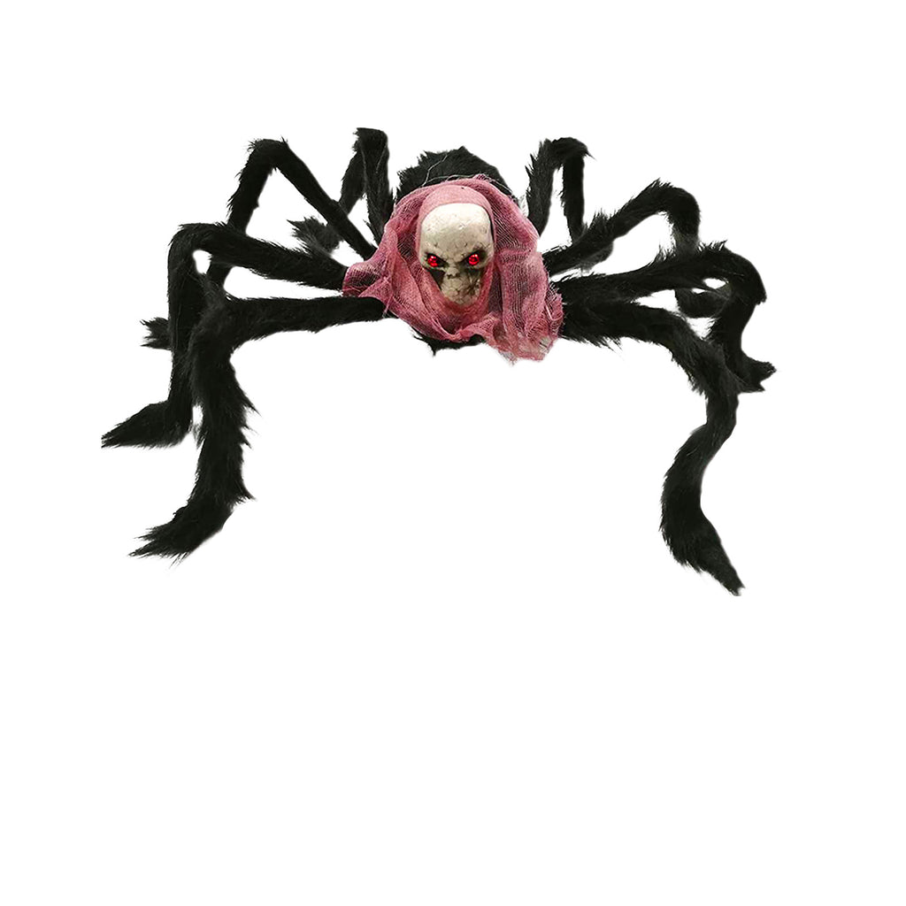 Halloween Decoration Supplies Ghost Head Spider Black Haunted House Bar Decoration Skull Props