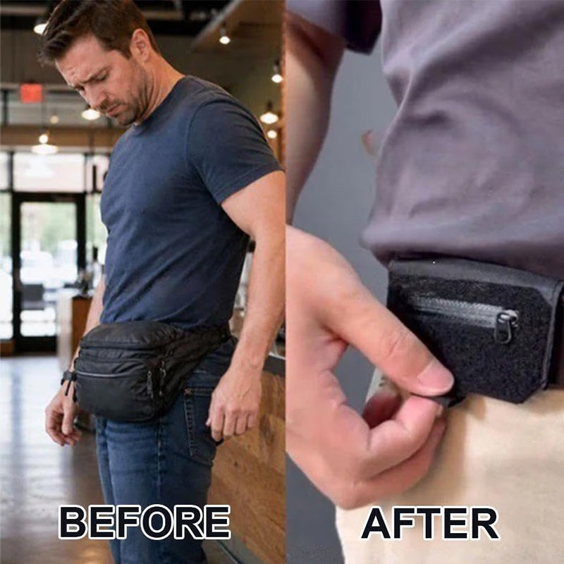 Tactical EDC Belt Loop Wallet – Discrete Anti-Theft Pouch for Passport & Valuables, Lightweight Daily Carry Organizer