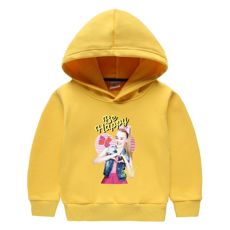 Children's hooded sweatshirt for autumn and winter