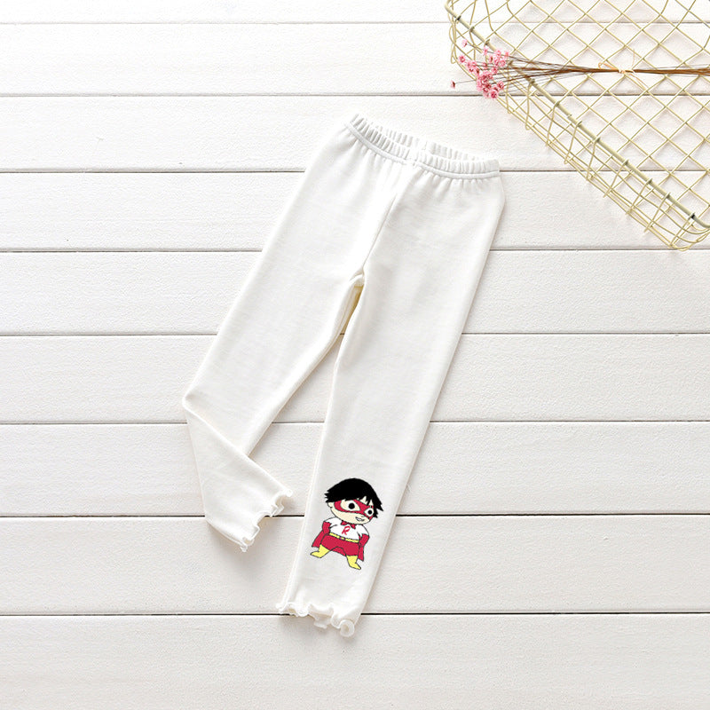Ryan Toys review Black fungus edge leggings