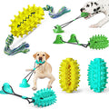 Pet Supplies New Cactus Ball Teething Stick Dog Toys Dog Suction Cup Venting Bite Resistant Toys