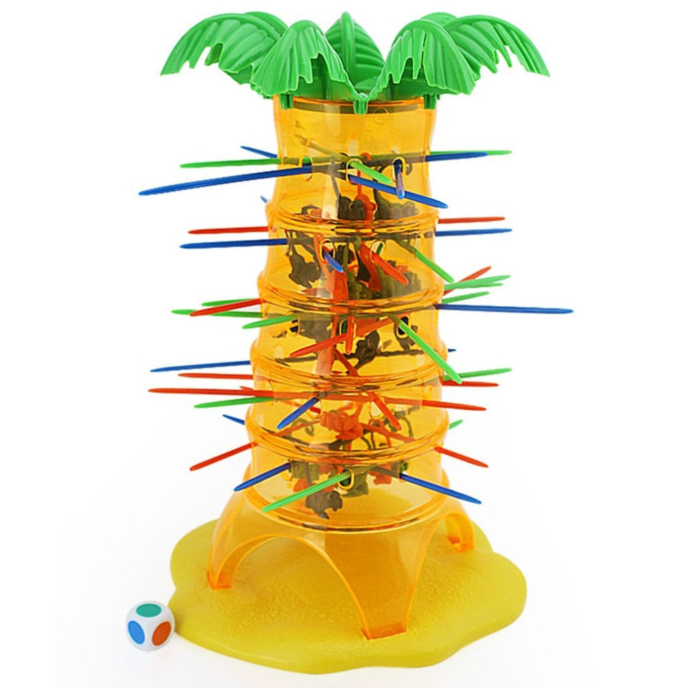 Kids Educational Toys Dump Monkey Falling Monkeys Board Game Family Interaction Board Game Toys Birthday Gifts For Children