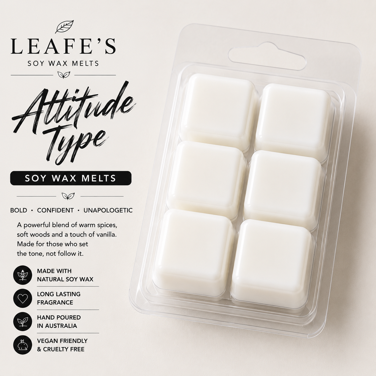 Attitude Type - soy wax melts