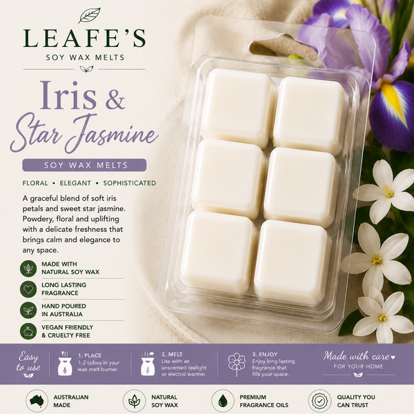 Iris & Star Jasmine - soy wax melts