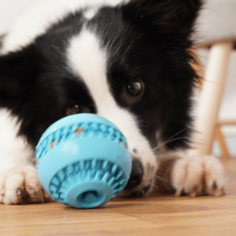 Pet Toys Dog Grinding Teeth Eating Leakage Ball Rubber Ball Toys