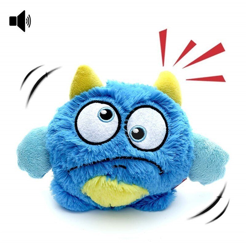 Ball Toys Puppy Automatic Electronic Shake Crazy Dog Toy Plush Giggle Dog Toys Exercise Entertainment Interactive Bird 23JunO8