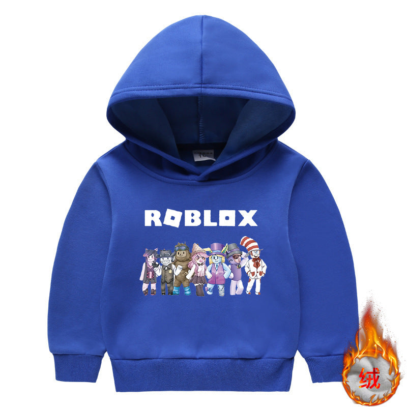Children's hooded sweatshirt for autumn and winter