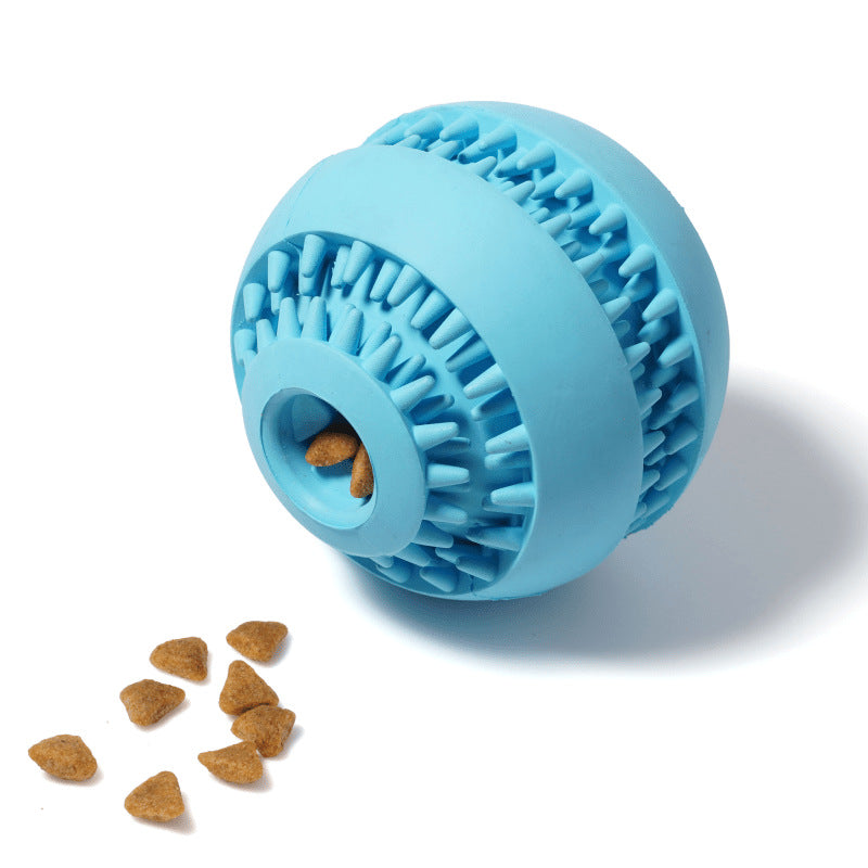 Pet Toys Dog Grinding Teeth Eating Leakage Ball Rubber Ball Toys