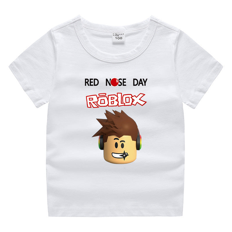 Roblox's new children's clothing, children's summer wear, short sleeves
