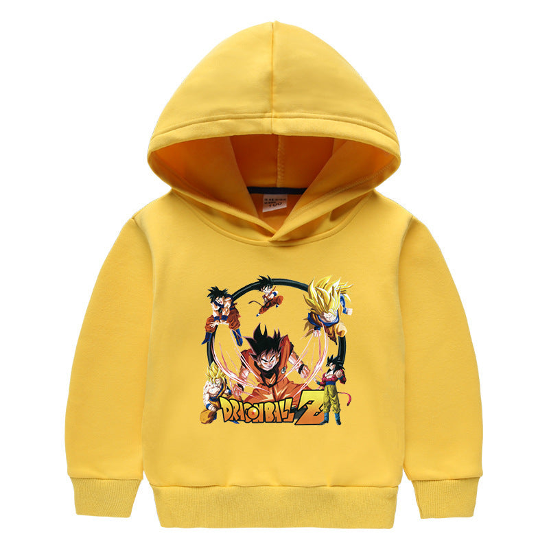 Children's hooded sweatshirt for autumn and winter