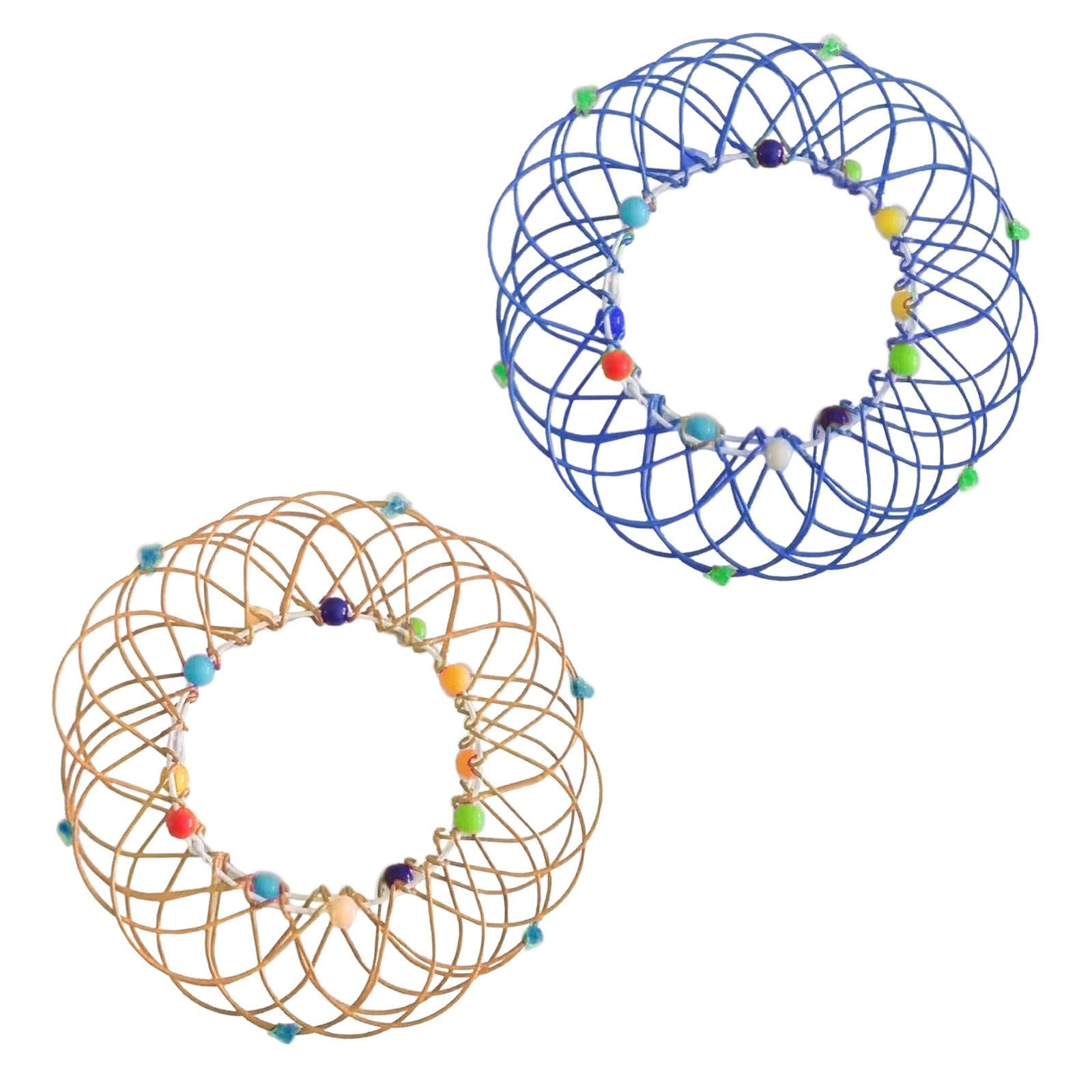 Fidget Toys Popit Make Magic Steel Iron Ring Decompression Flexible Basket Soft Magical Toys Anti Stress Kids Gifts Juguetes