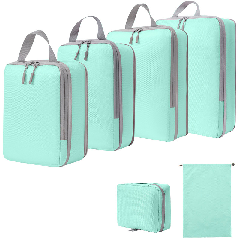 Compressed travel storage bag set, digital toiletries and cosmetics storage bag, shoes, luggage, clothing, travel storage bag