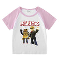 Children's summer short sleeved T-shirt