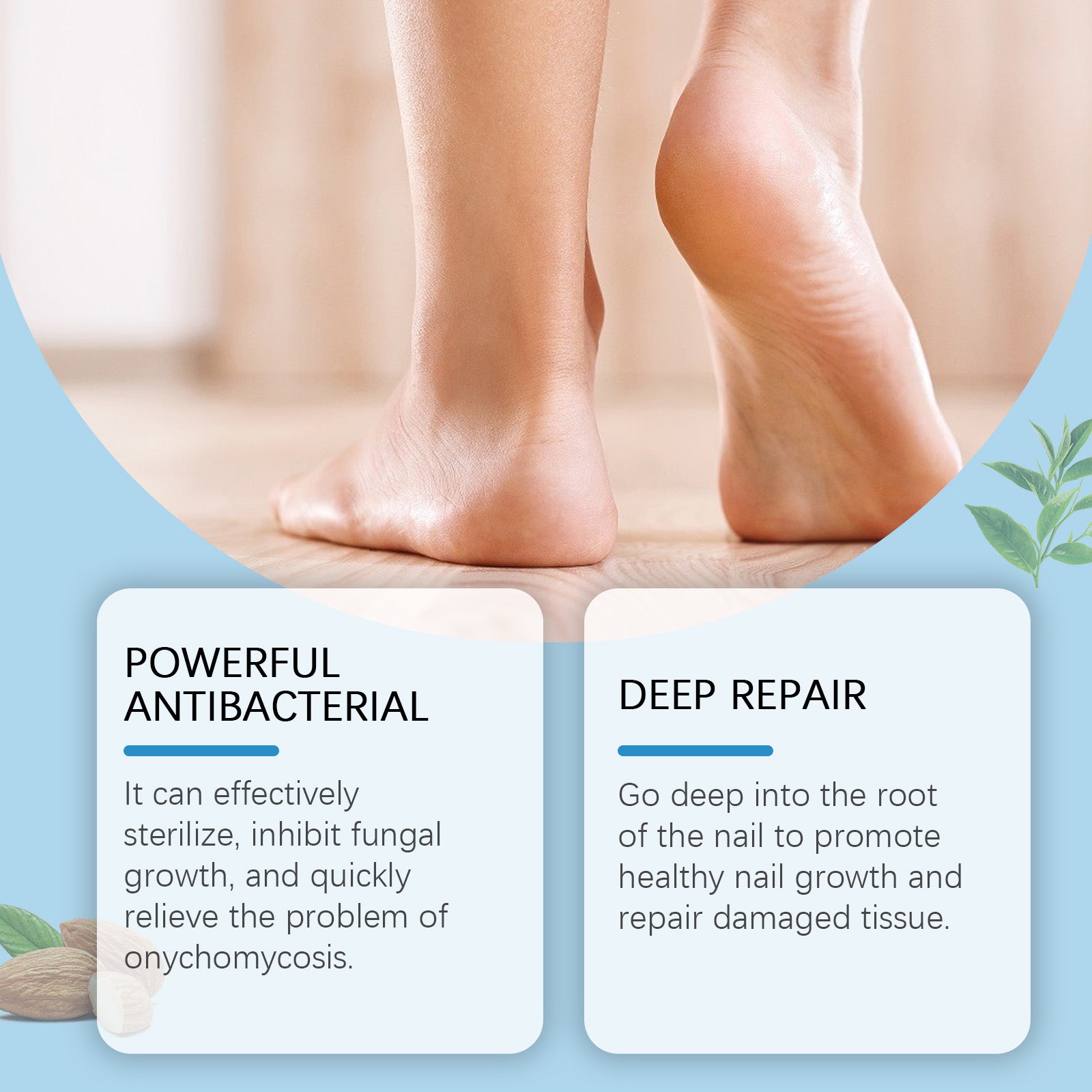 Ximonth Nail Repair Solution Gently Cleans Nails, Pamper Nails, And Nourishes Nails And Nails