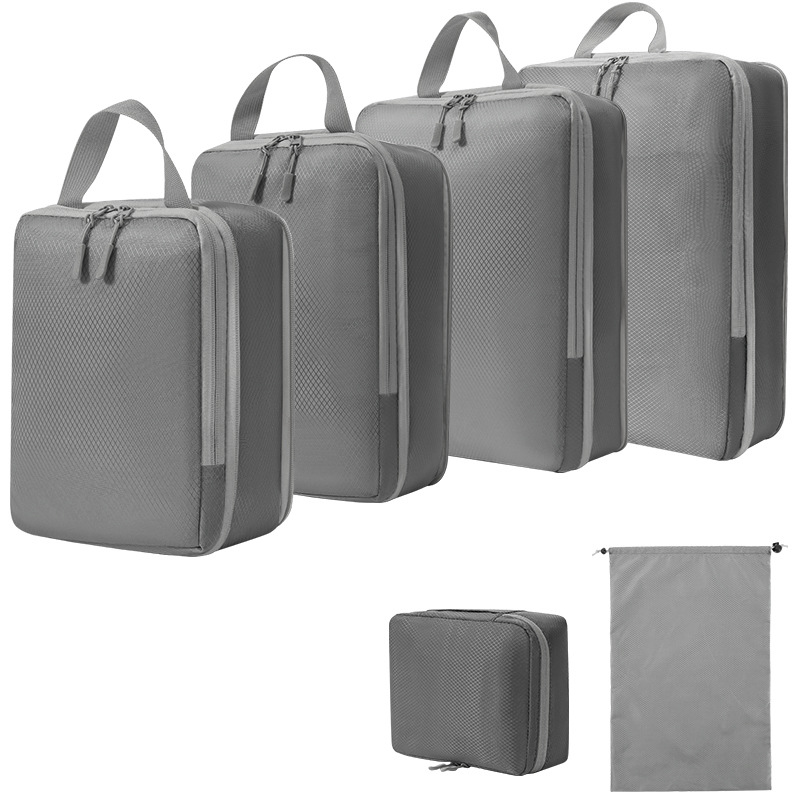 Compressed travel storage bag set, digital toiletries and cosmetics storage bag, shoes, luggage, clothing, travel storage bag