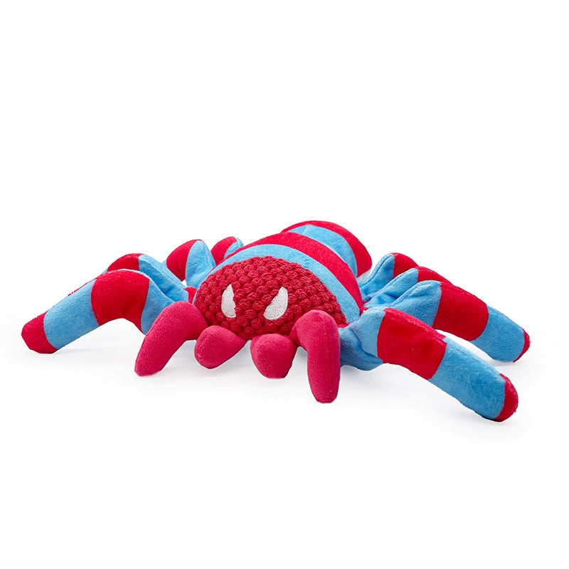 Pet plush dog toys that produce sound are bite resistant and clean teeth