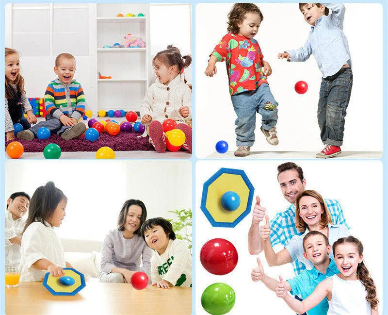 Kids Toys Stick Wall Ball Stress Relief Toys Sticky Squash Ball Globbles Decompression Toy Sticky Target Ball Catch Throw Ball
