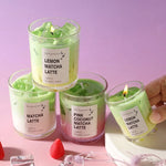 Handmade Soy Wax Jelly Scented Candle Assorted Latte Fragrances